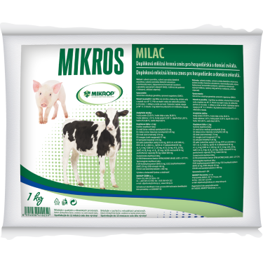 Mikrop MILAC - mliečna kŕmna zmes, 1 kg