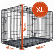 Prepravný box na psa - veľkosť XL