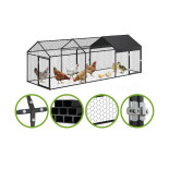 Kovový výbeh - vonkajšia klietka 3x1x1 m